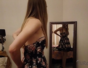 011821_hot_model_evelina_between_the_scenes_with_miss_pussycat_playing_with_ice_and_trying_on_clothes