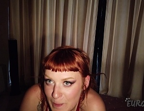 103120_pov_lesbian_sex_miss_pussycat_with_ginger_brille_pussy_licking_and_double_dildo_fucking